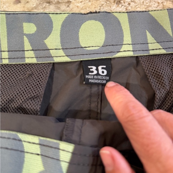 Iron Co. Men's Swim Trunks Size 36 gray N1.2 - Picture 6 of 13